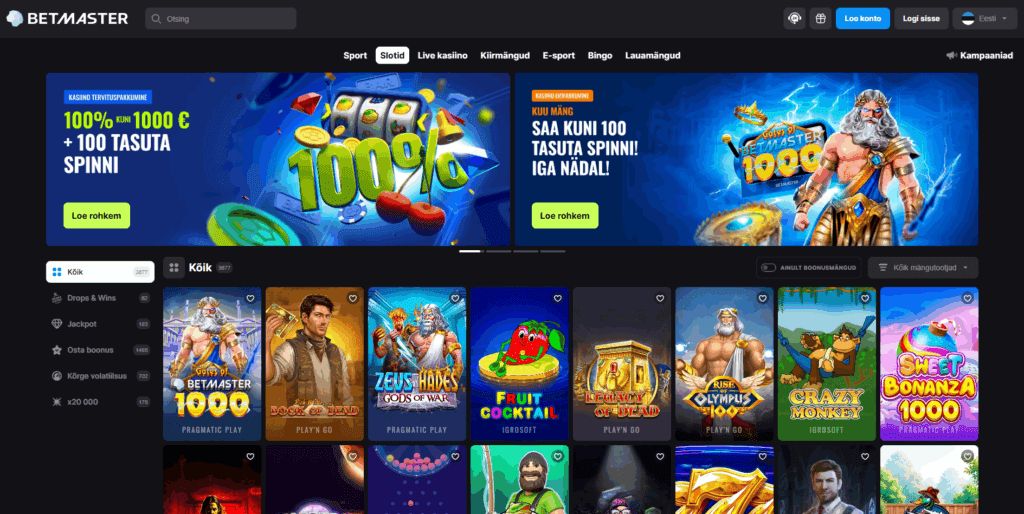 betmaster casino