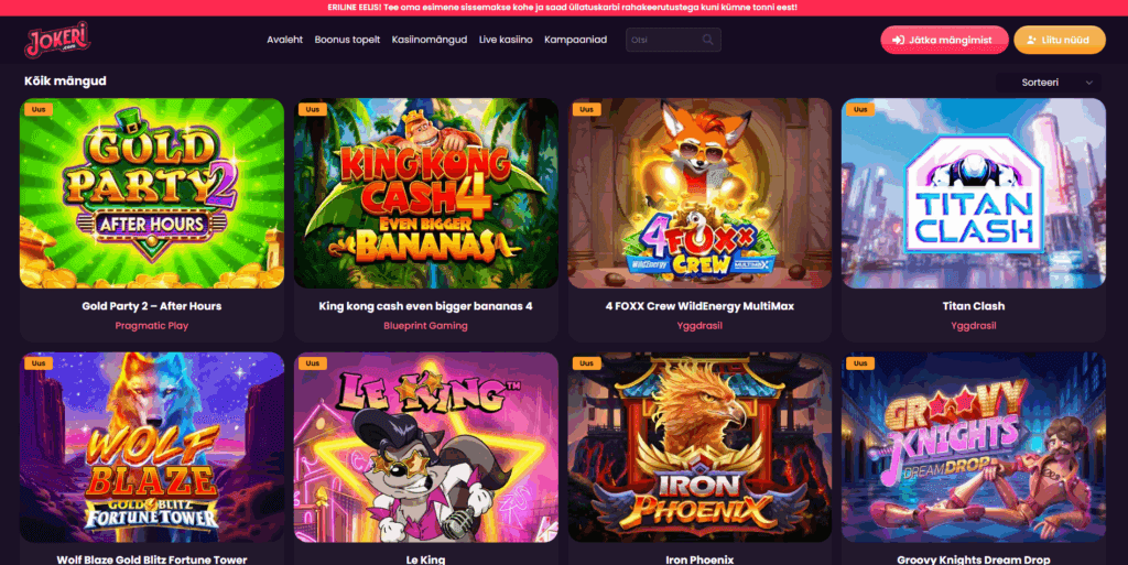 Jokeri casino