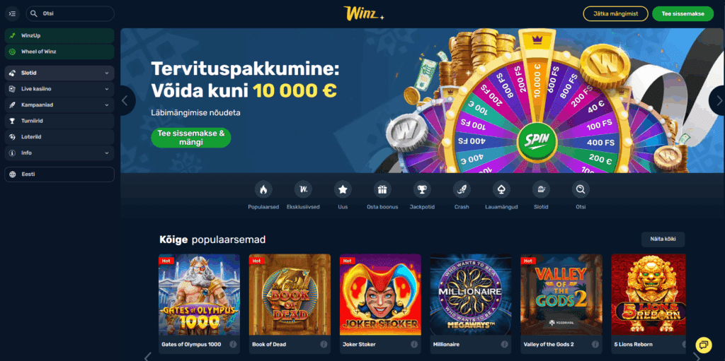Winz casino
